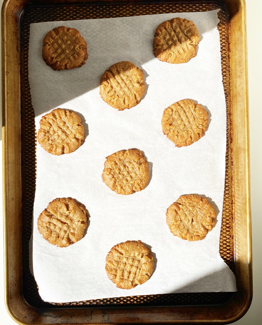 Peanut Butter Cookies {Vegan & Grain-Free}