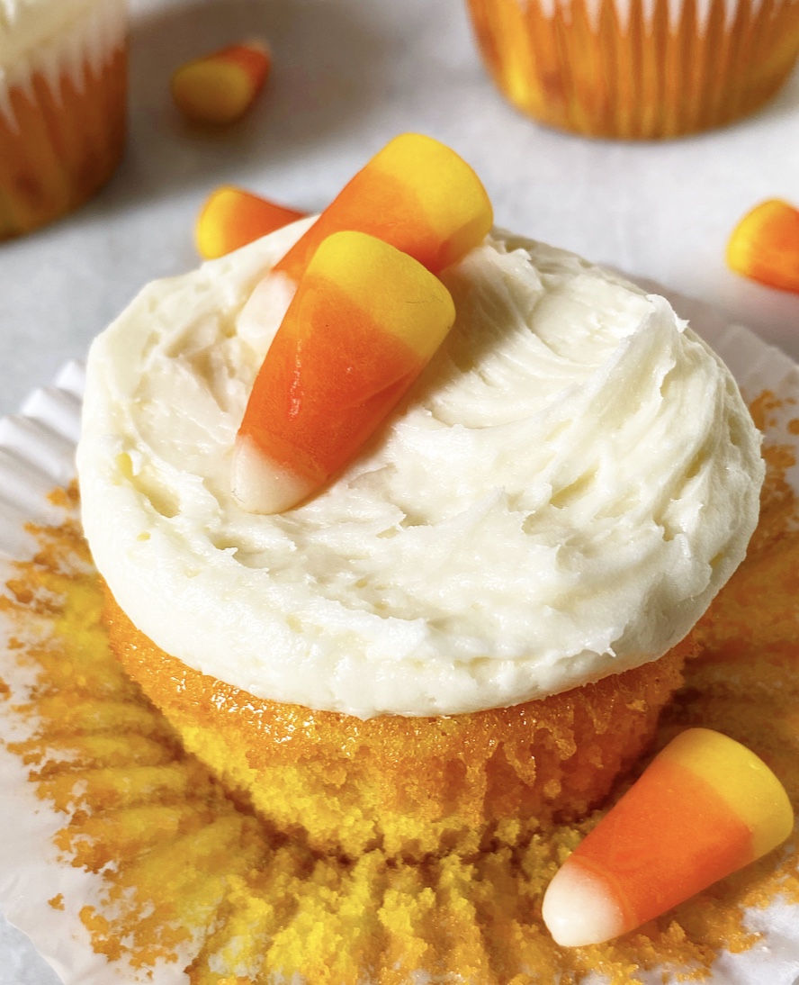 Candy Corn Cupcakes