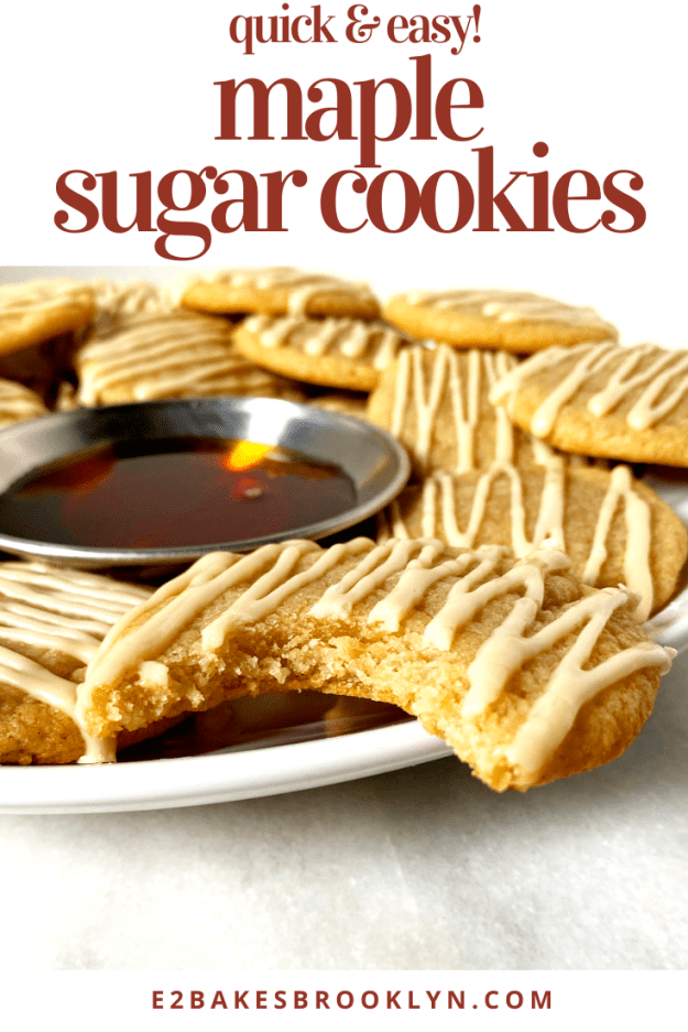 Maple Sugar Cookies