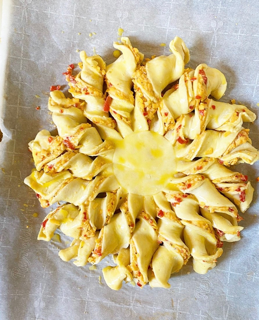 Pimento Cheese Tarte Soleil