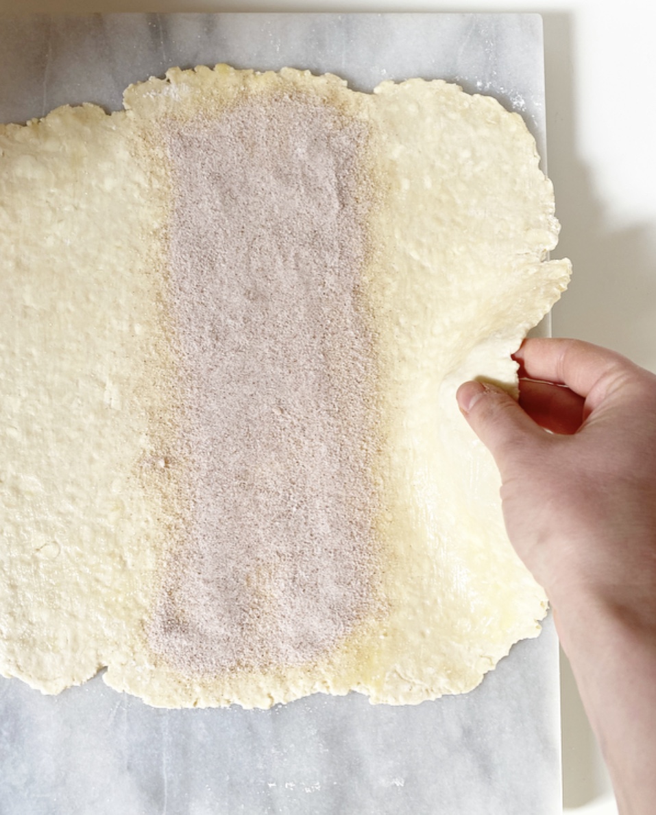 Pie Crust Cinnamon Twists