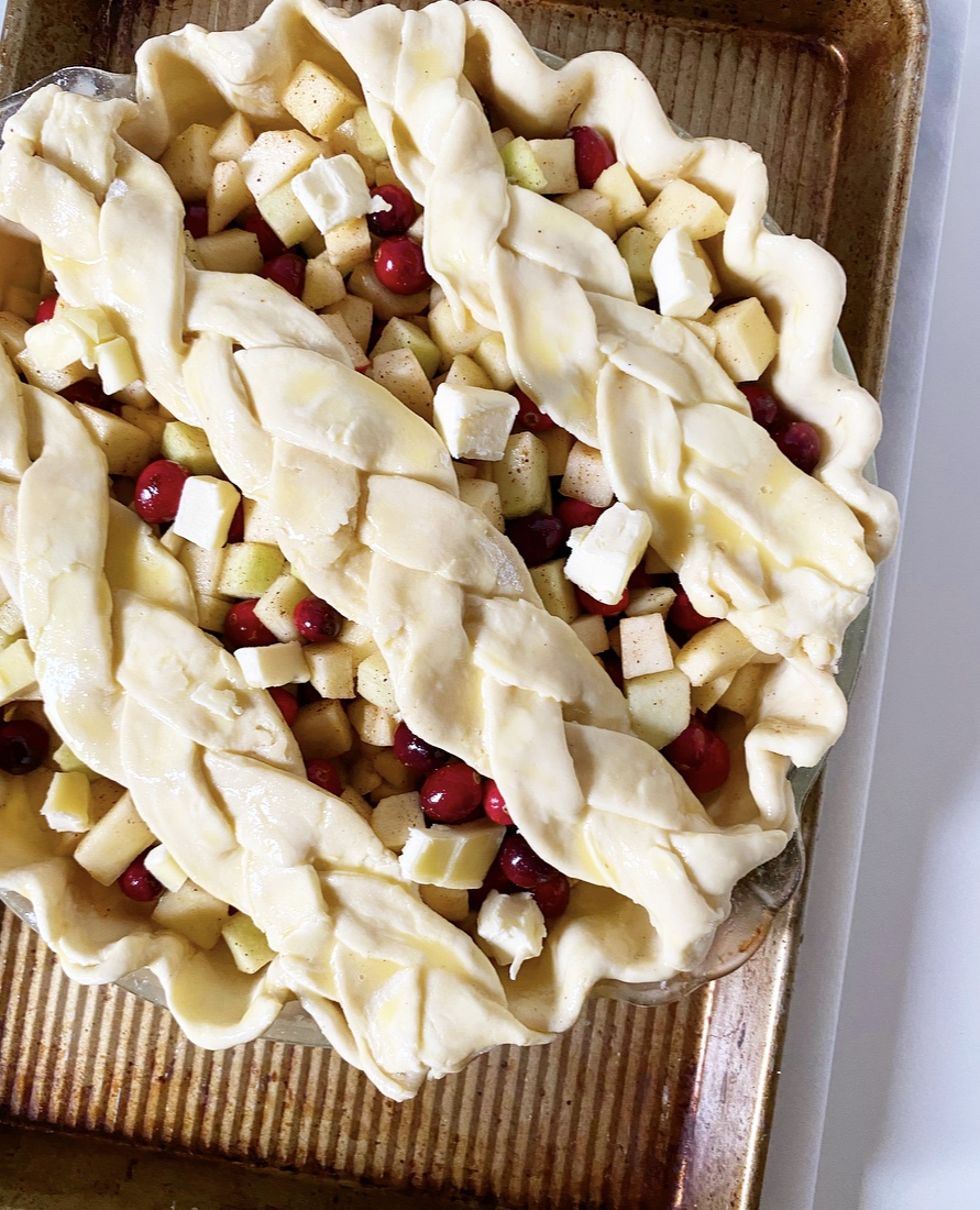 Cranberry Apple Pie