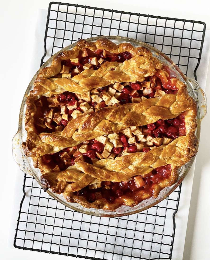 Cranberry Apple Pie
