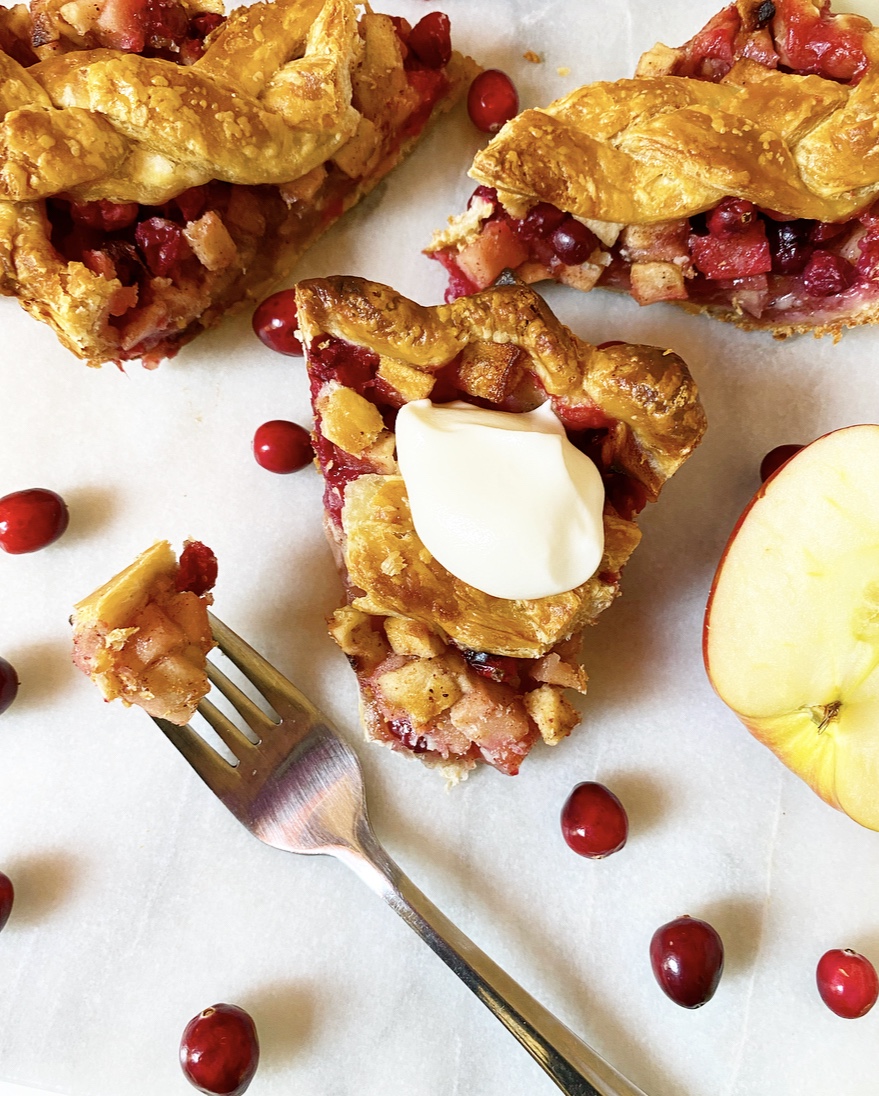 Cranberry Apple Pie