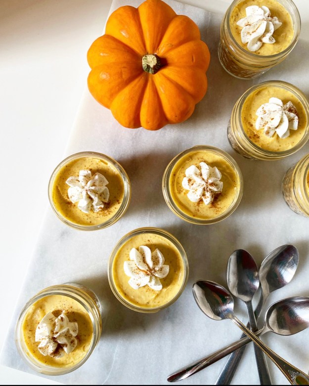 Little Pumpkin Pie Jars