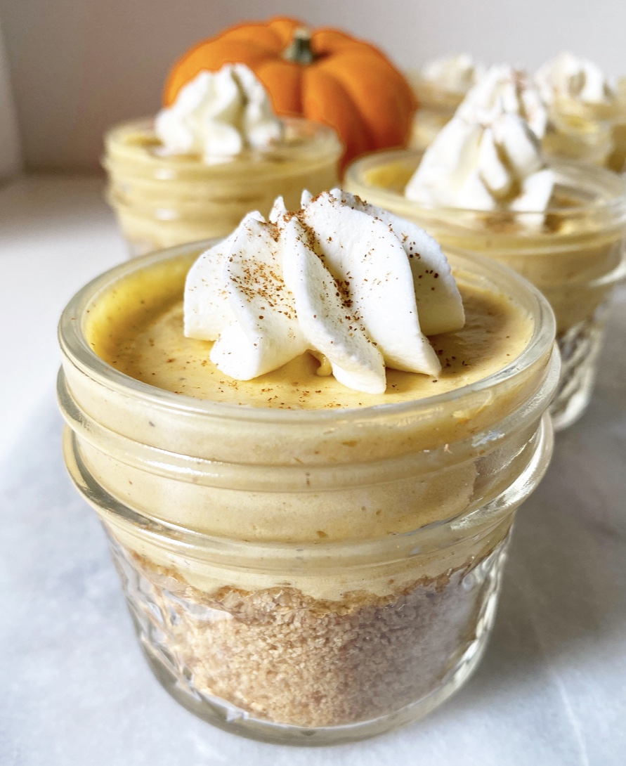 Little Pumpkin Pie Jars