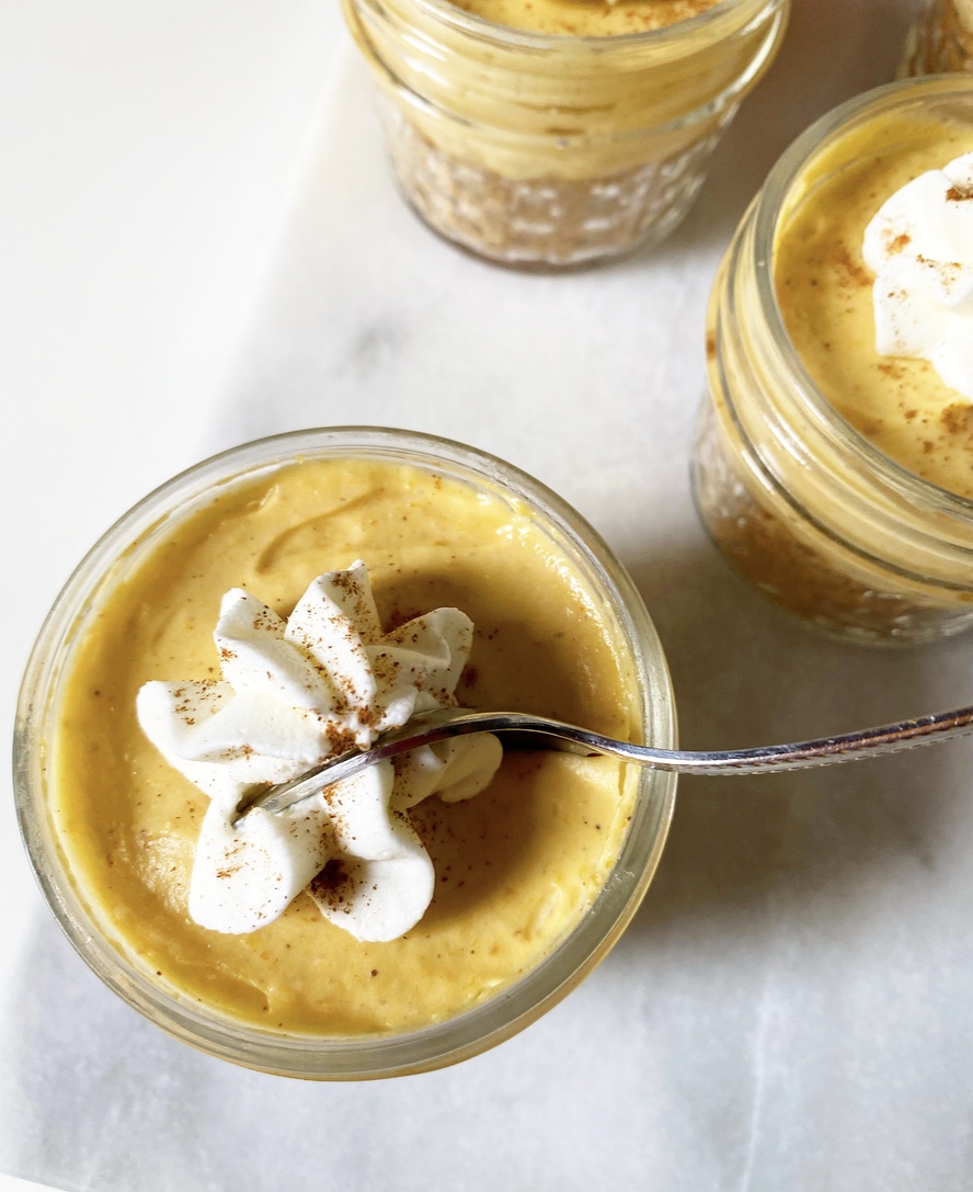 Little Pumpkin Pie Jars