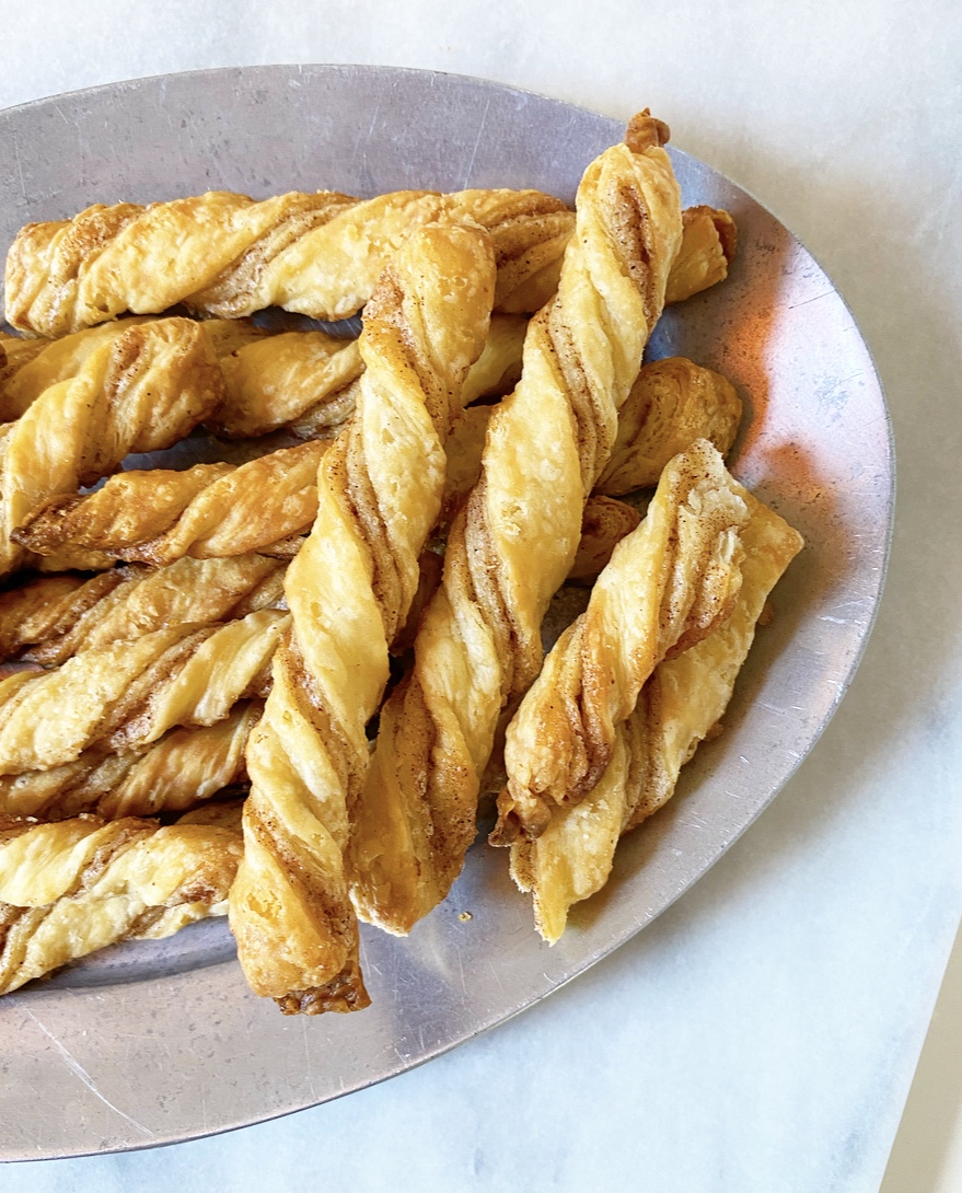 Pie Crust Cinnamon Twists