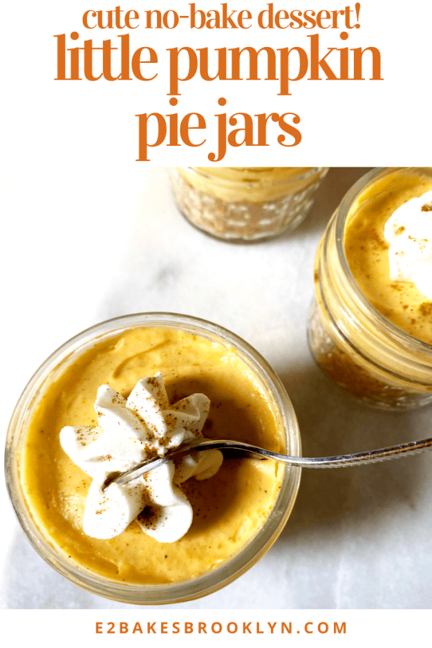 Little Pumpkin Pie Jars