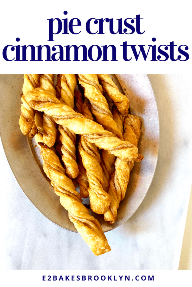 Pie Crust Cinnamon Twists