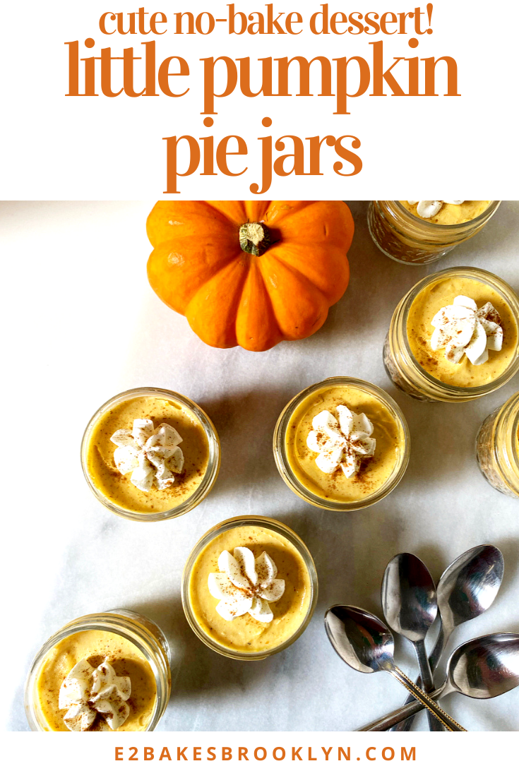 Little Pumpkin Pie Jars