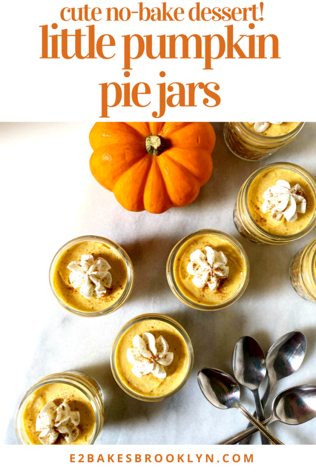 Little Pumpkin Pie Jars