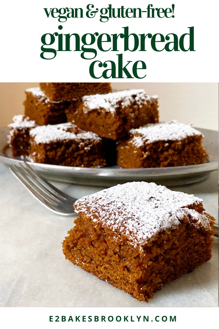Gingerbread Cake {Vegan & Gluten-Free}