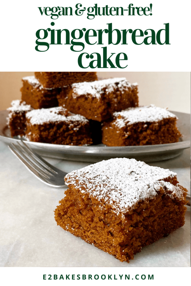 Gingerbread Cake {Vegan & Gluten-Free}