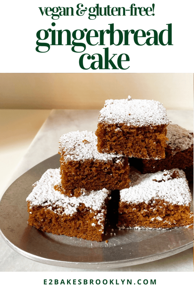Gingerbread Cake {Vegan & Gluten-Free}