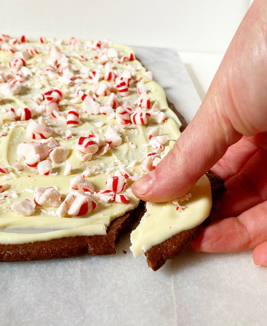 Peppermint Bark Cookies