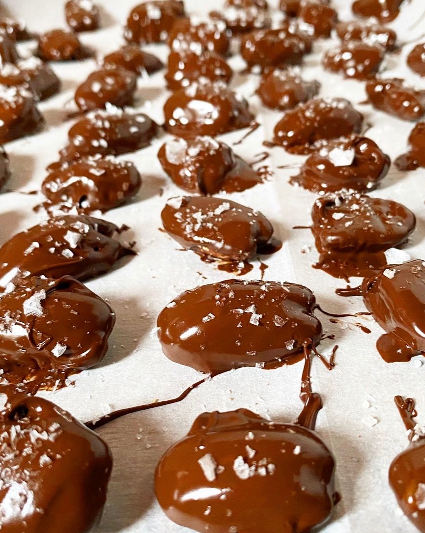 Chocolate-Covered Pecans