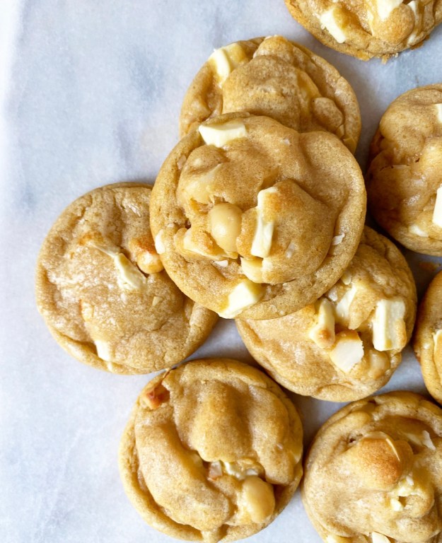 Brown Butter White Chocolate Macadamia Nut Cookies