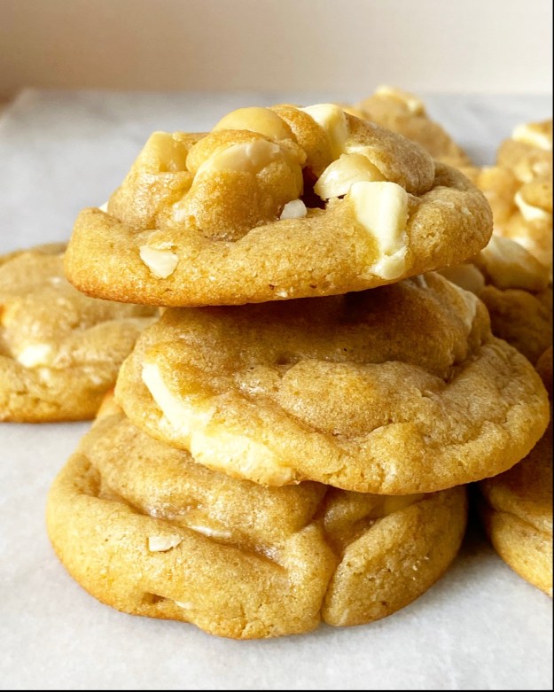 Brown Butter White Chocolate Macadamia Nut Cookies