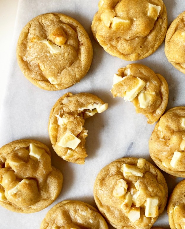 Brown Butter White Chocolate Macadamia Nut Cookies