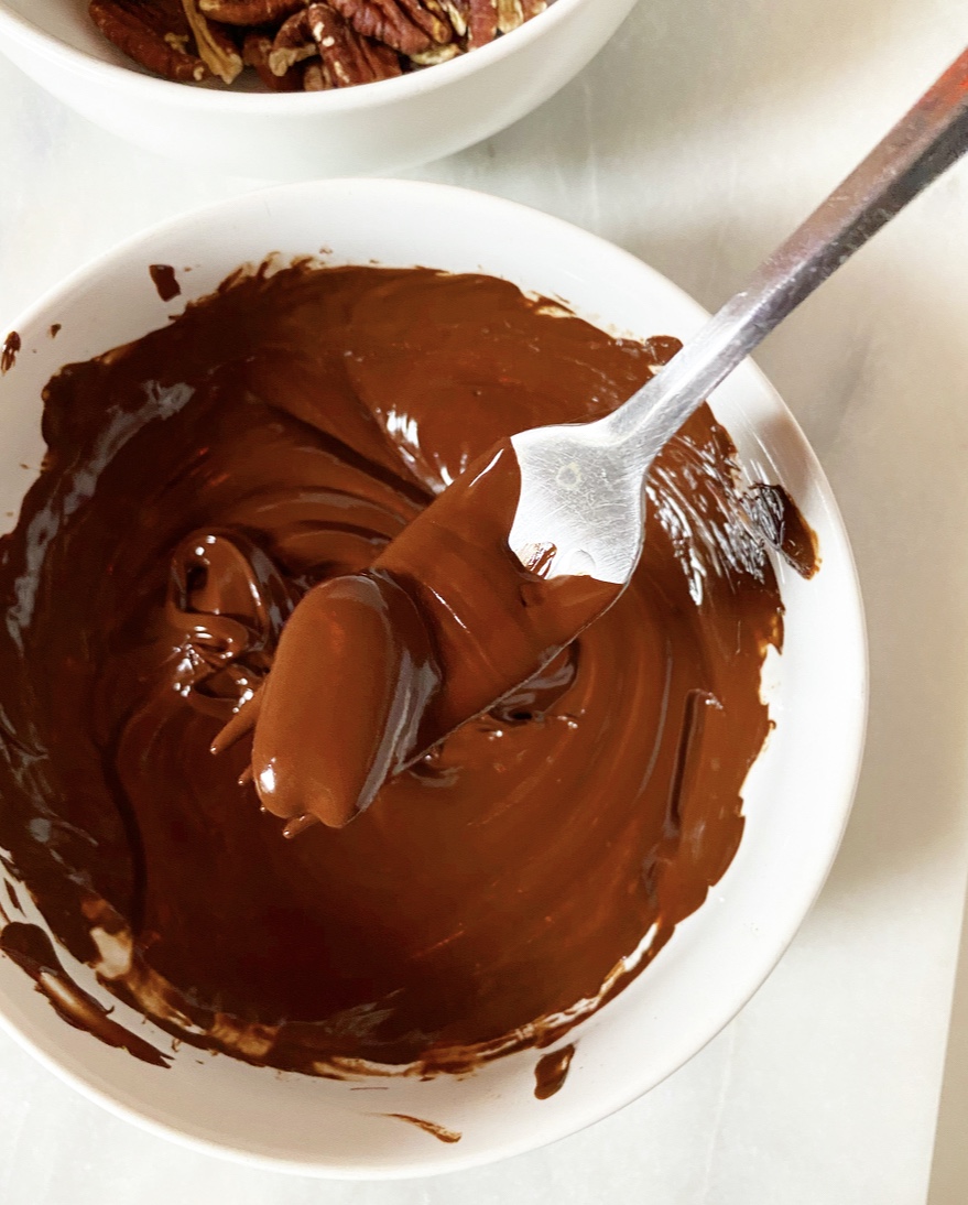 Chocolate-Covered Pecans