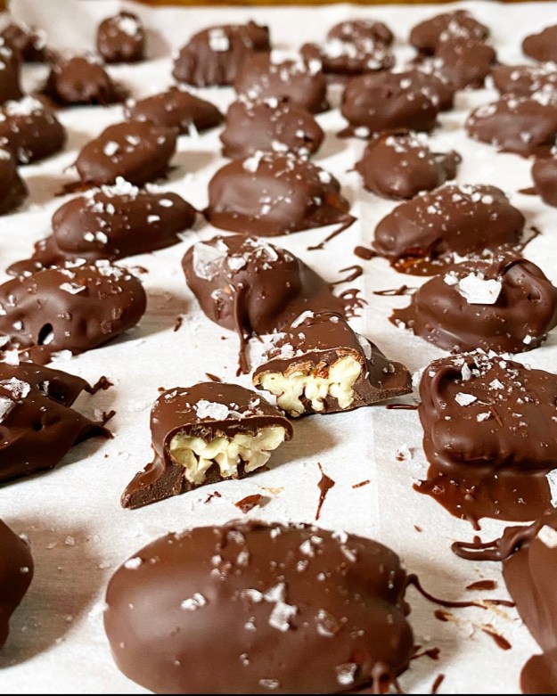 Chocolate-Covered Pecans