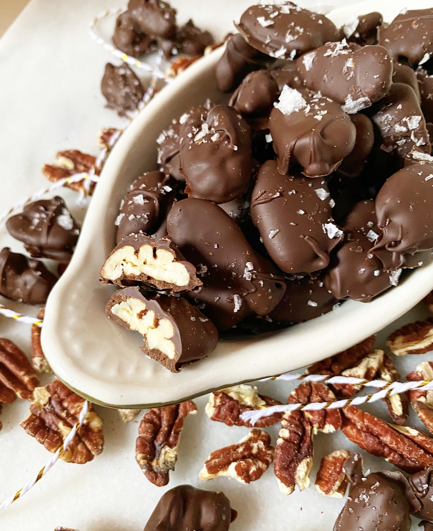 Chocolate-Covered Pecans