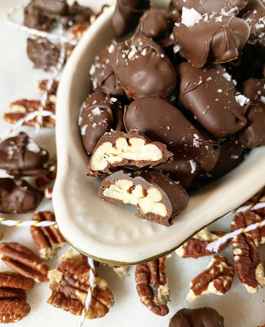 Chocolate-Covered Pecans