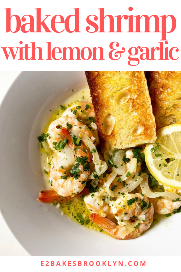 Baked Shrimp with Lemon & Garlic