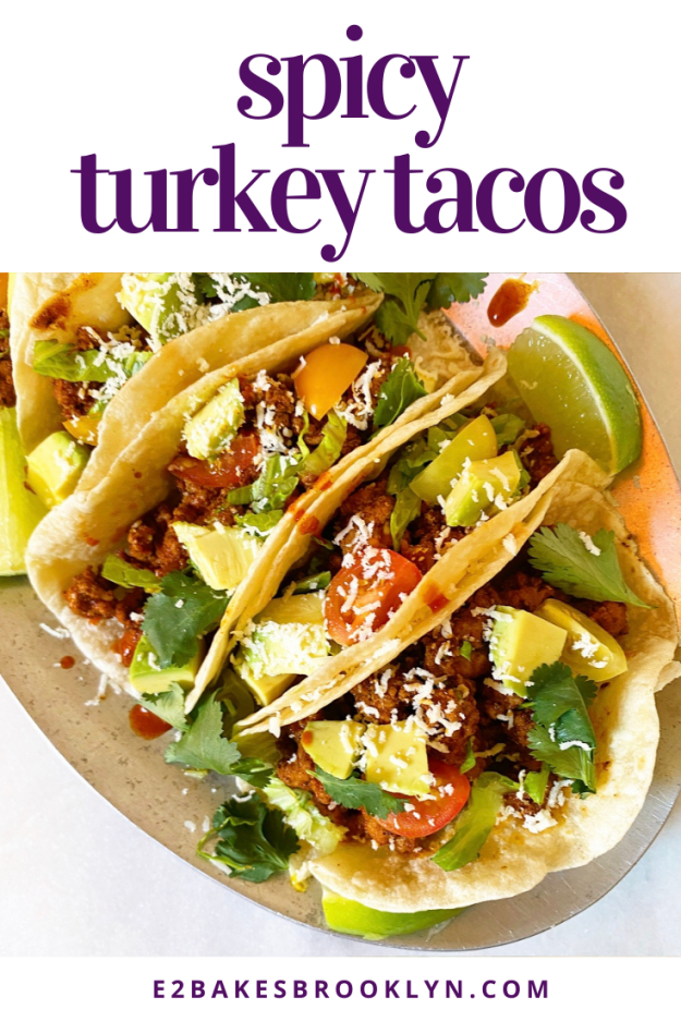 Spicy Turkey Tacos