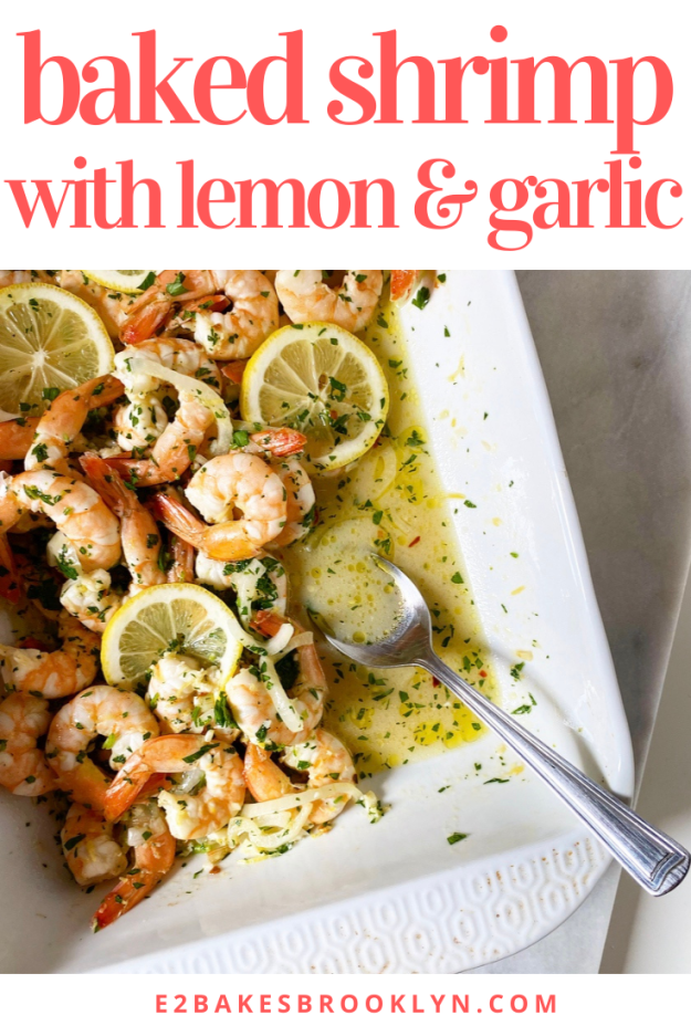 Baked Shrimp with Lemon & Garlic