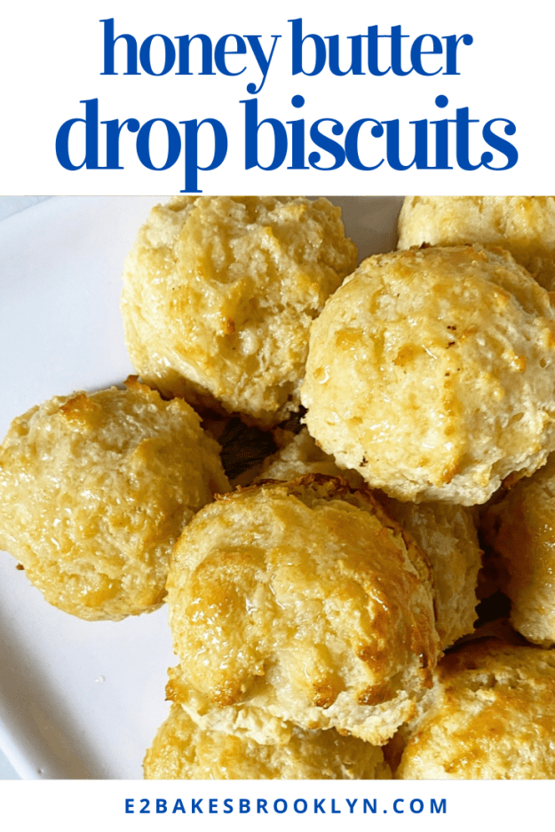 Honey Butter Drop Biscuits