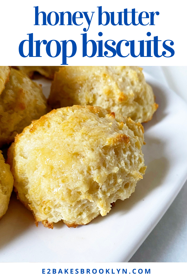 Honey Butter Drop Biscuits