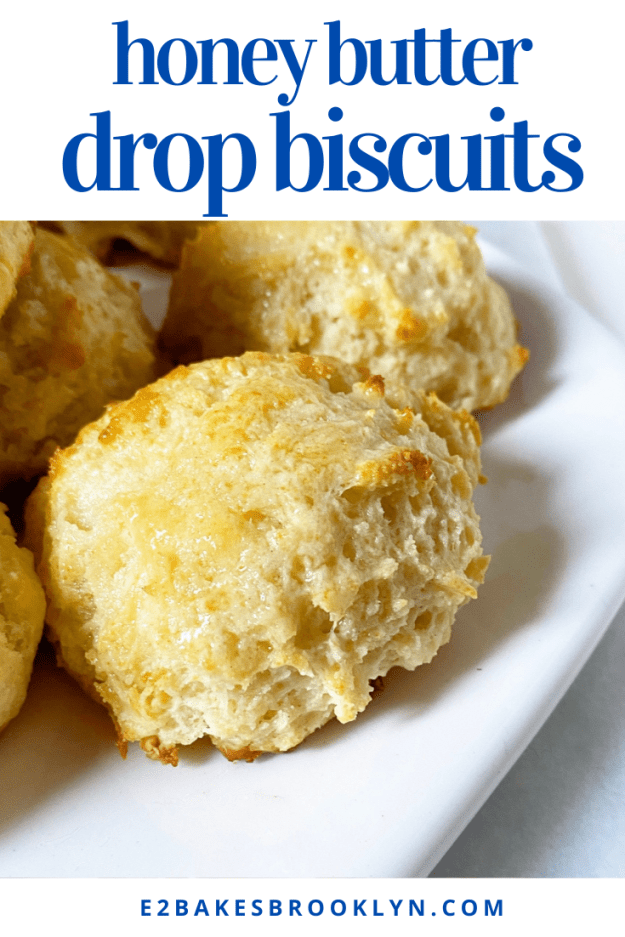 Honey Butter Drop Biscuits