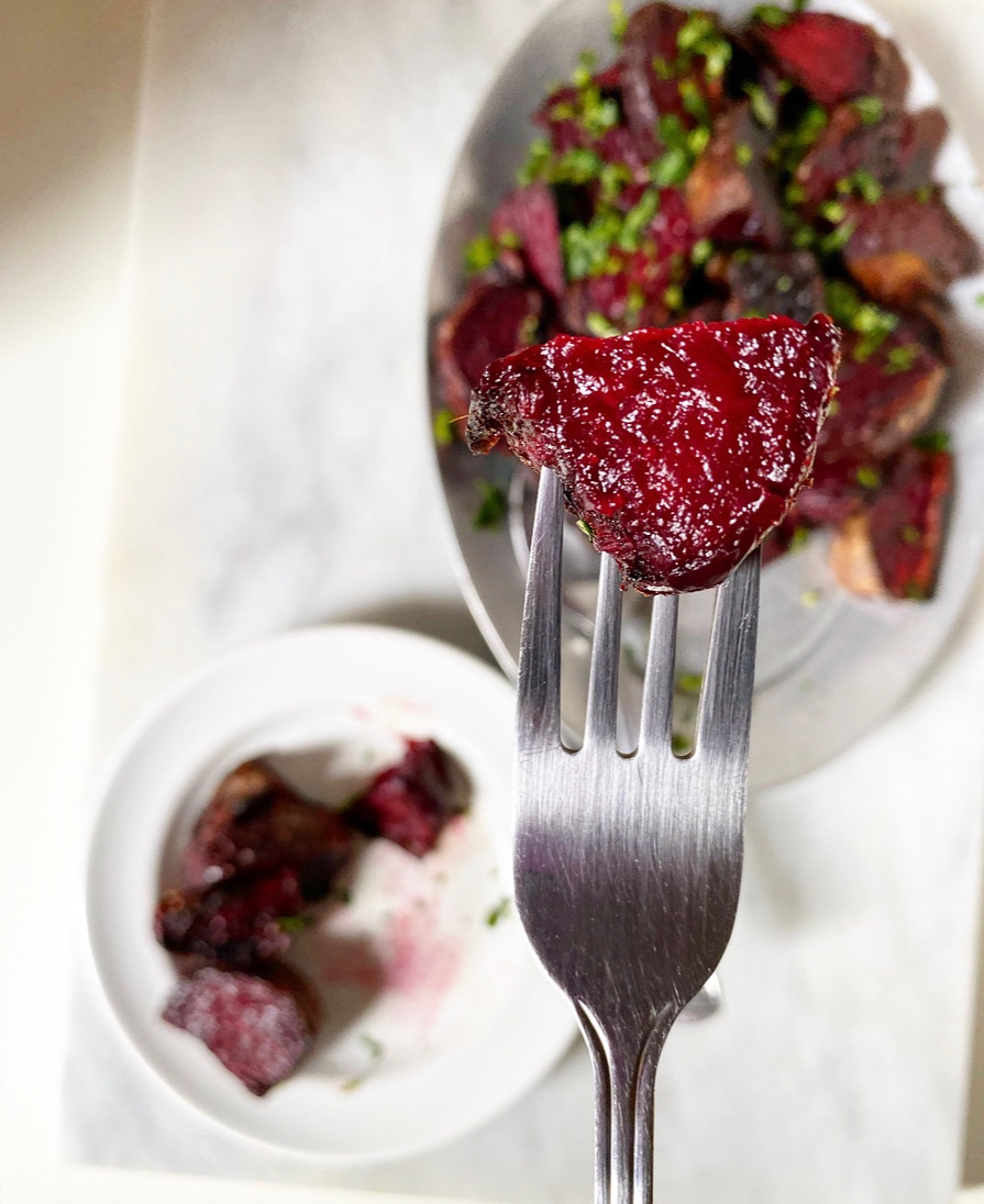 Easy Cumin Roasted Beets