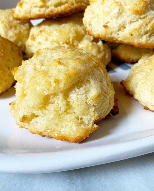 Honey Butter Drop Biscuits