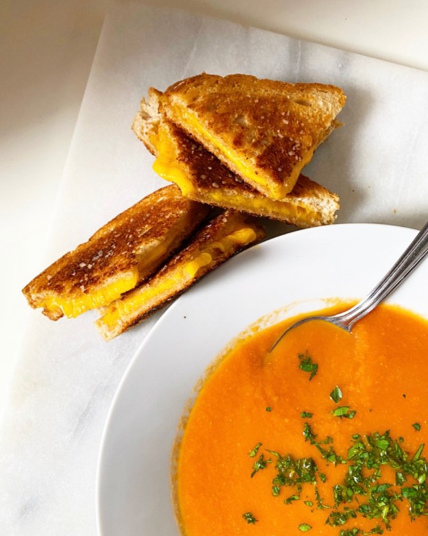 Grilled Cheese & Tomato Soup
