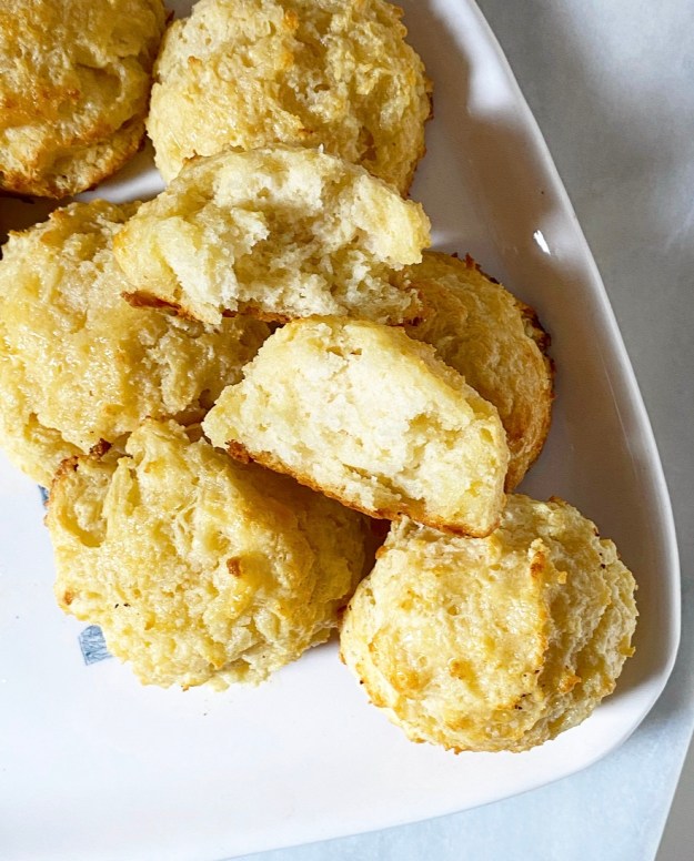Honey Butter Drop Biscuits