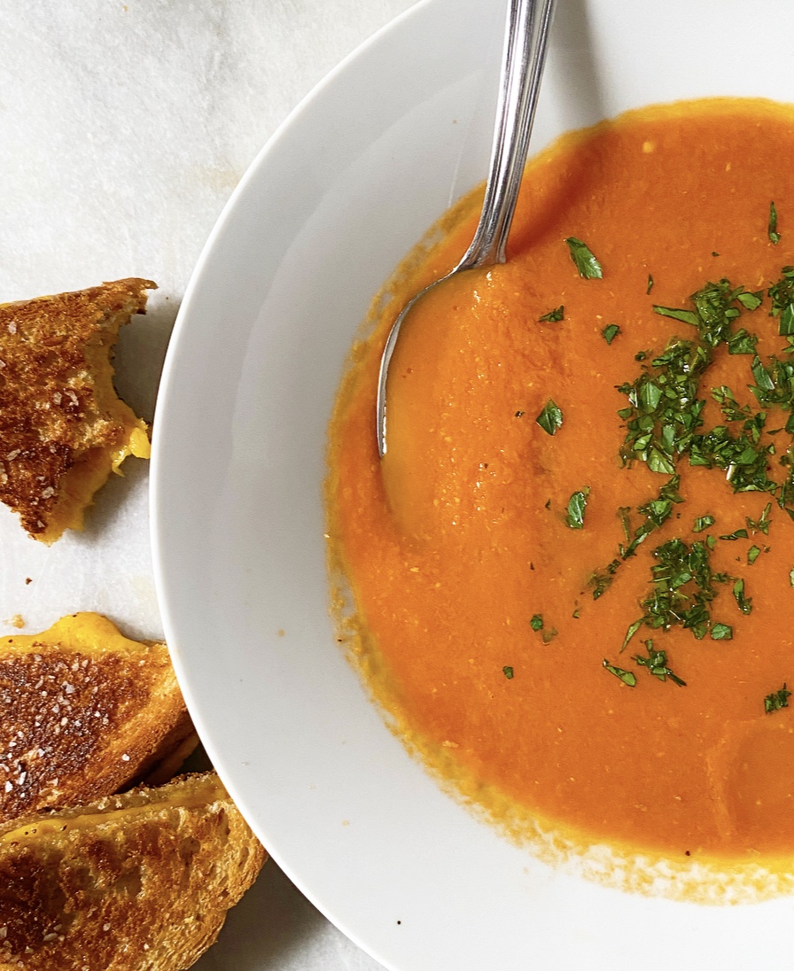 Grilled Cheese & Tomato Soup