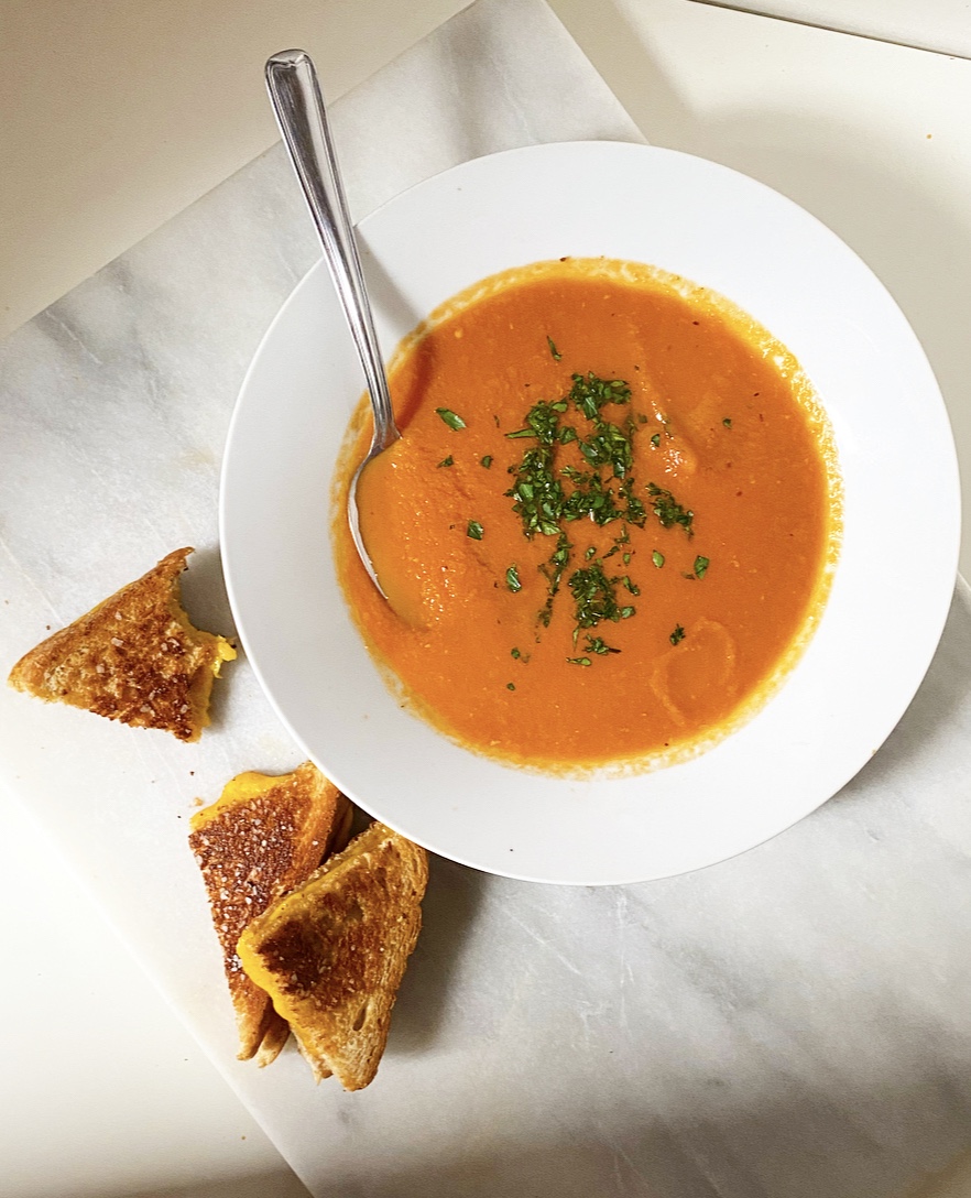 Grilled Cheese & Tomato Soup