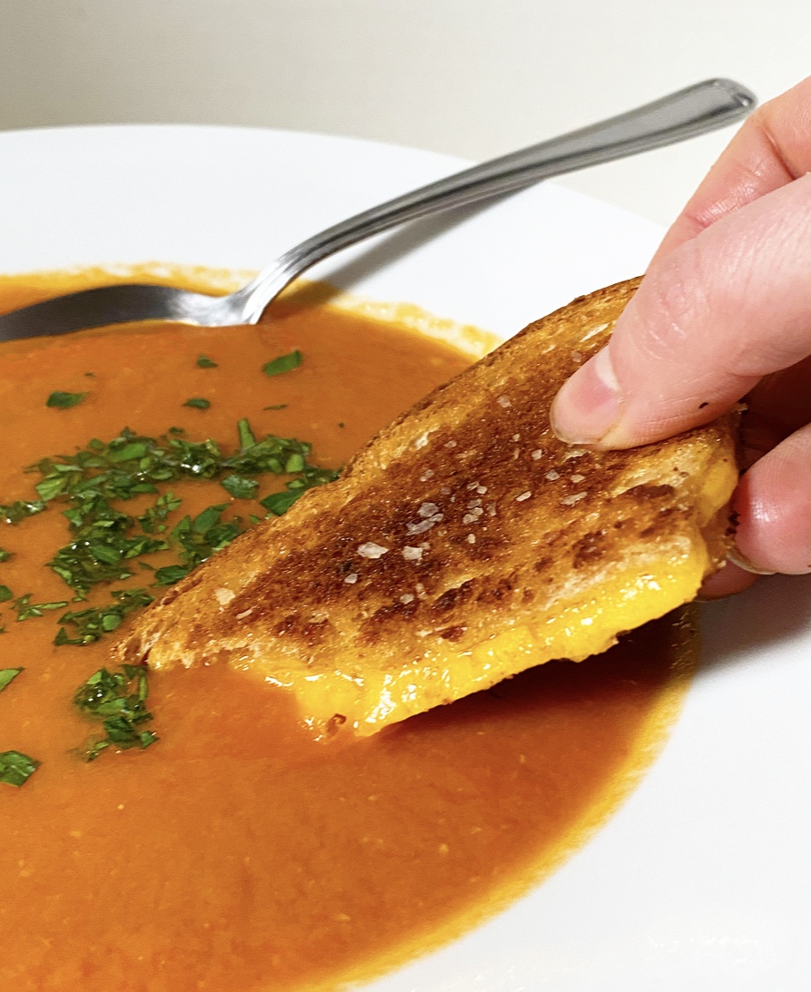 Grilled Cheese & Tomato Soup