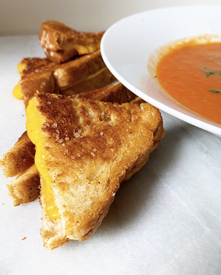 Grilled Cheese & Tomato Soup