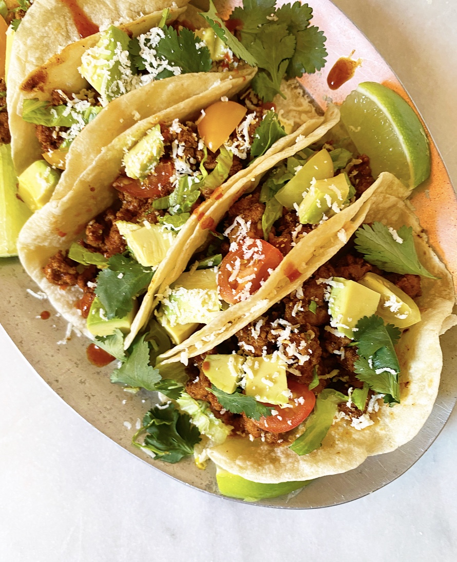 Spicy Turkey Tacos