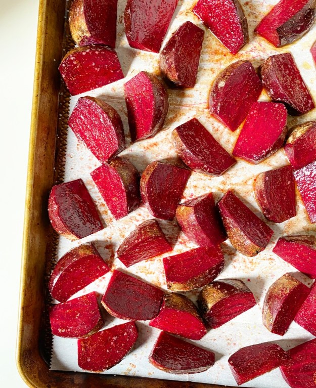 Easy Cumin Roasted Beets
