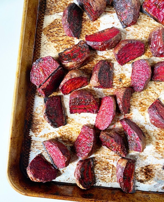 Easy Cumin Roasted Beets