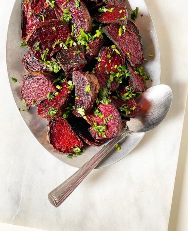 Easy Cumin Roasted Beets