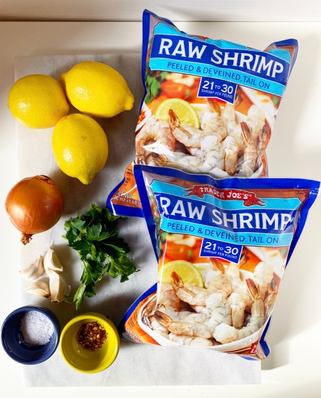 Baked Shrimp with Lemon & Garlic