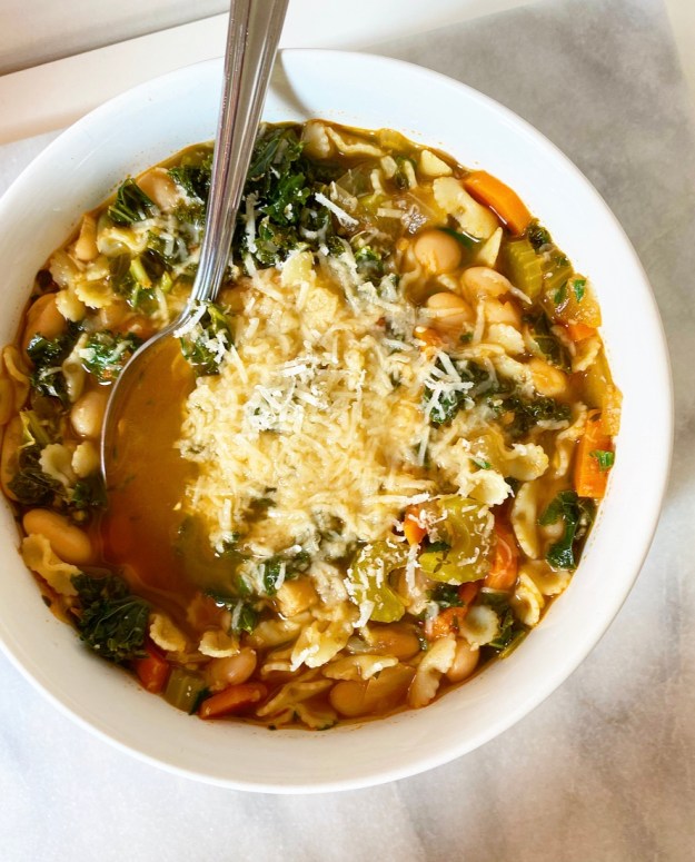 Pasta e Fagioli {Italian Pasta & Bean Soup}