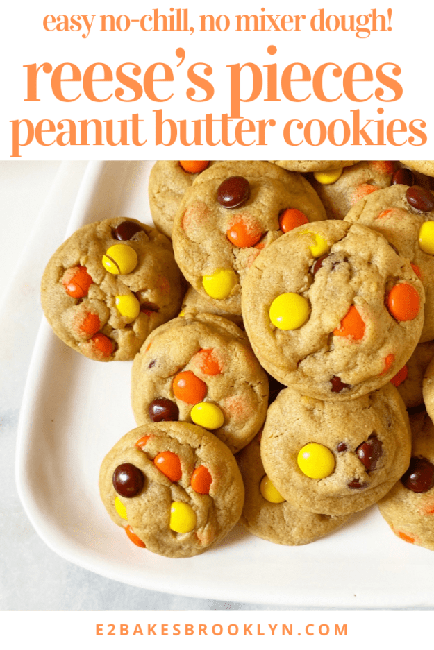 Reese’s Pieces Peanut Butter Cookies