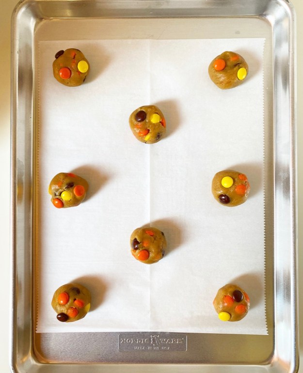 Reese’s Pieces Peanut Butter Cookies